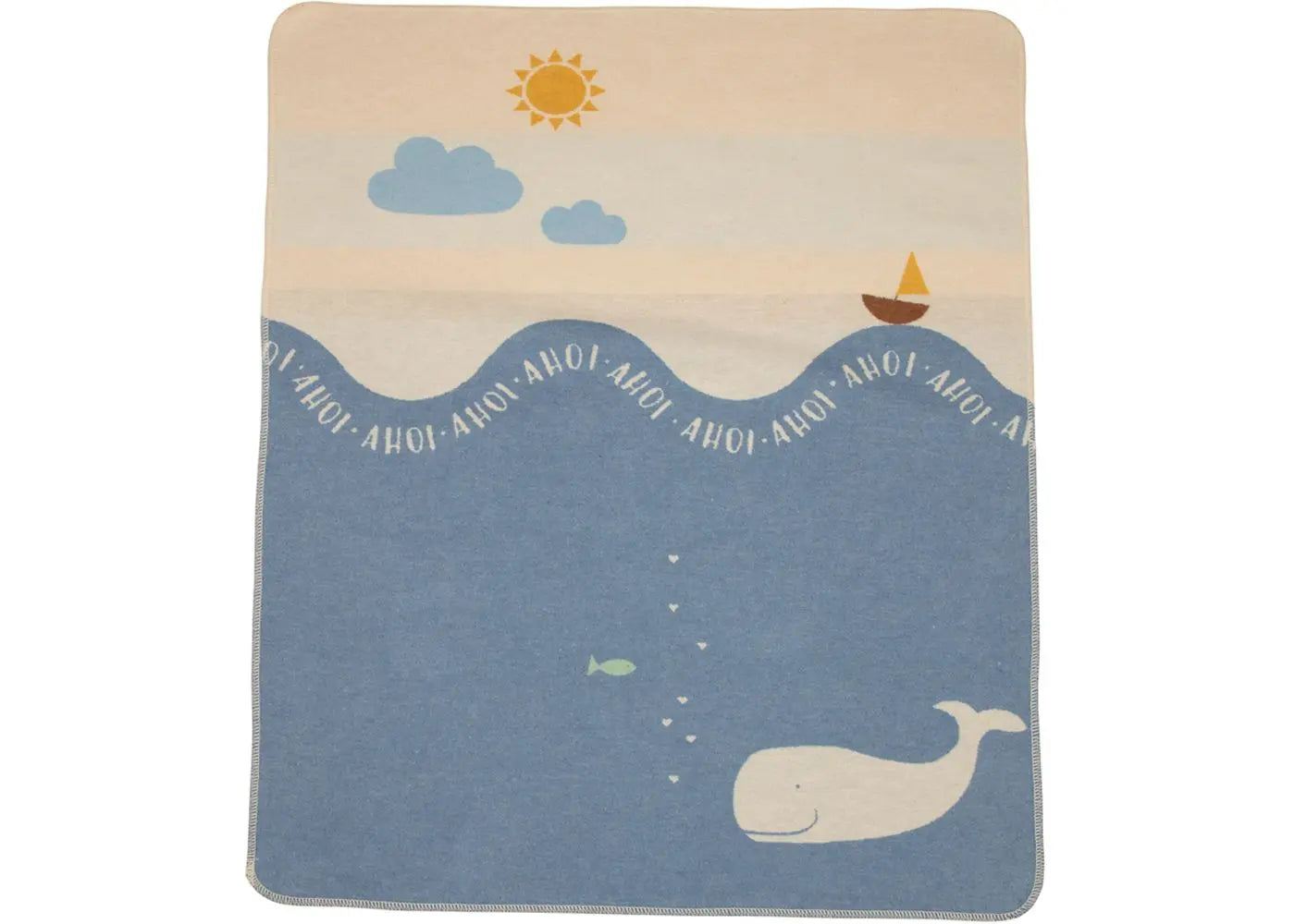 Couverture pour bébé Juwel - Baleine