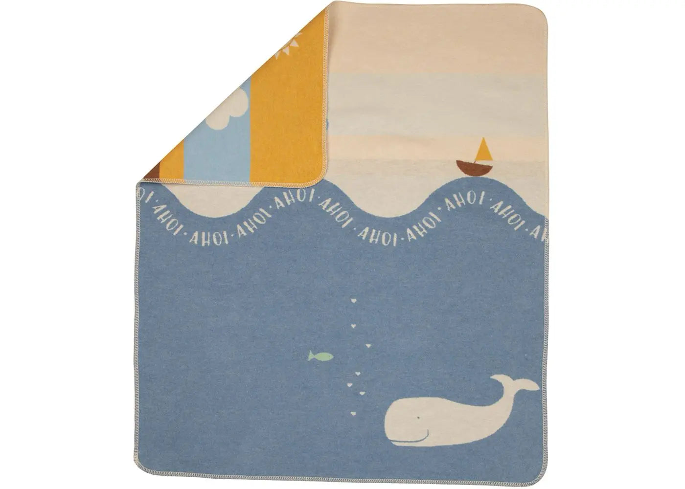 Couverture pour bébé Juwel - Baleine