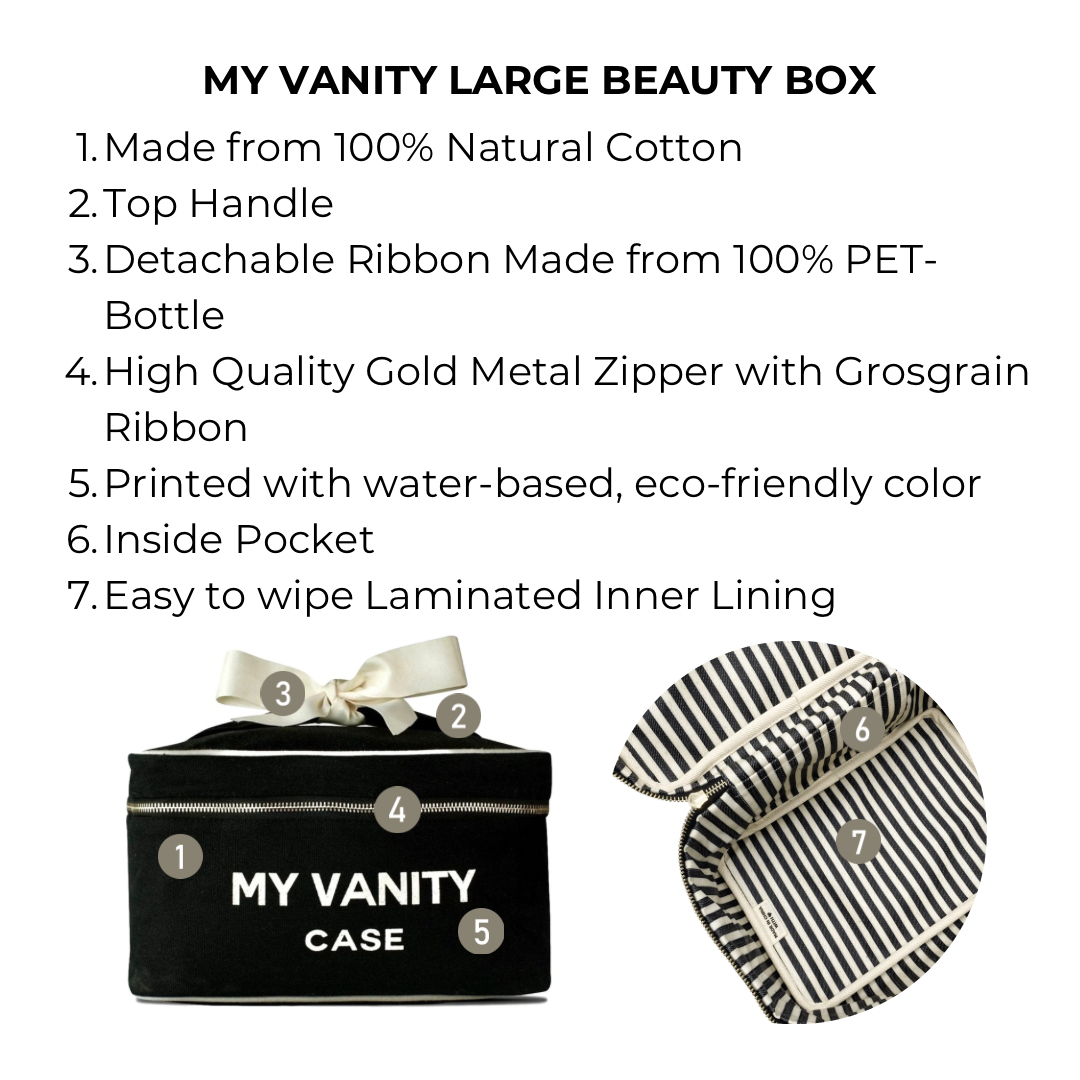 Bag-All - My Vanity Large Beauty Box, Black