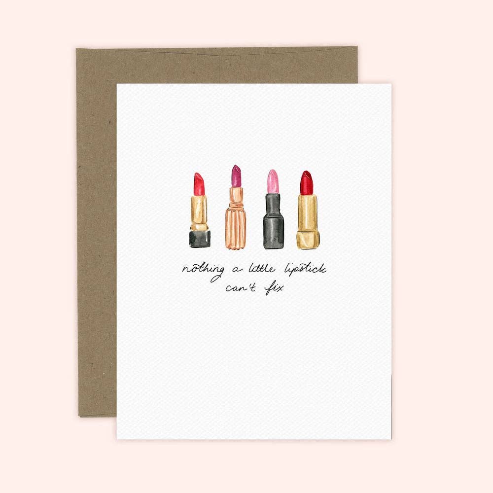 Lipstick Card | Sympathy | Divorce Card
