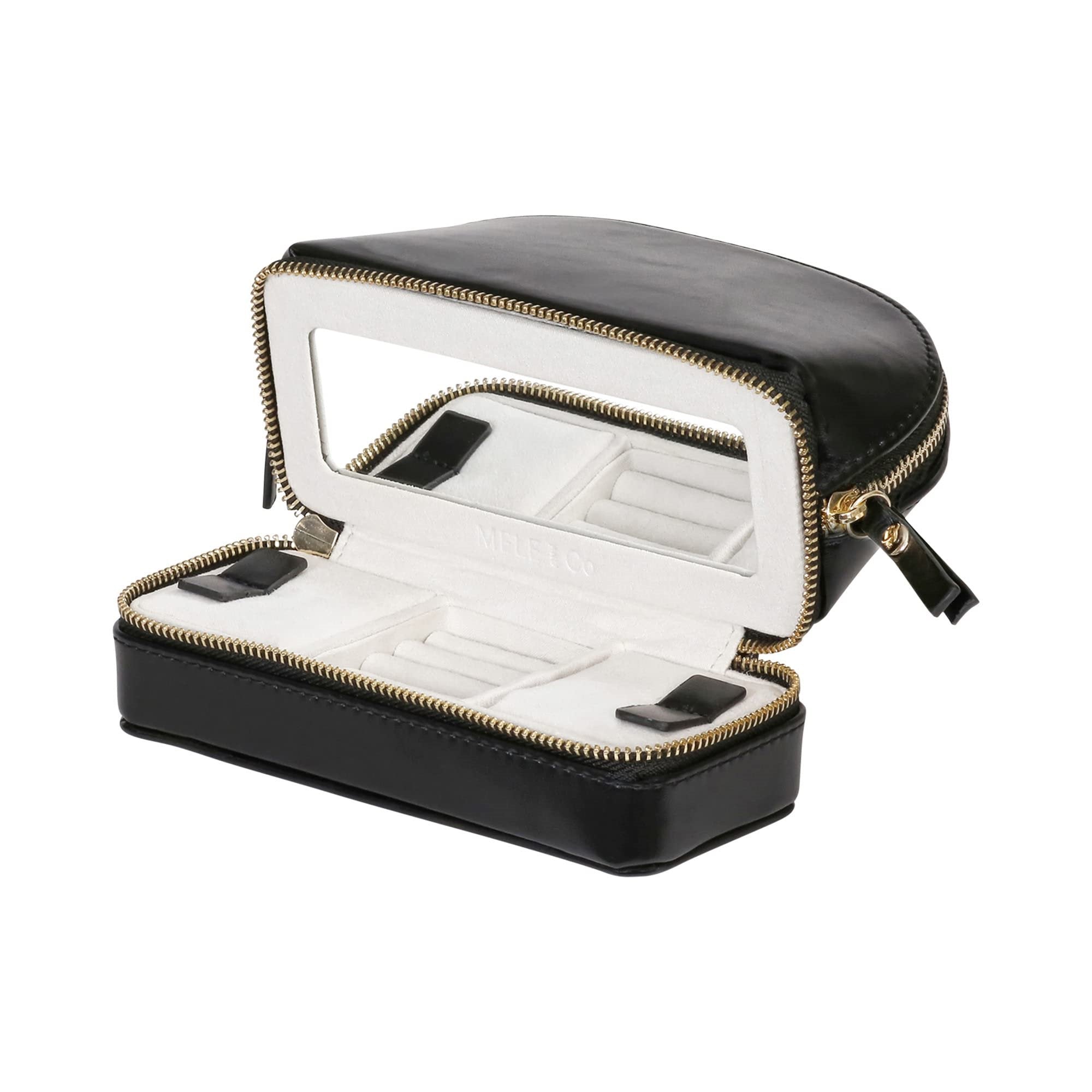 Travel Jewelry Box Duo Black