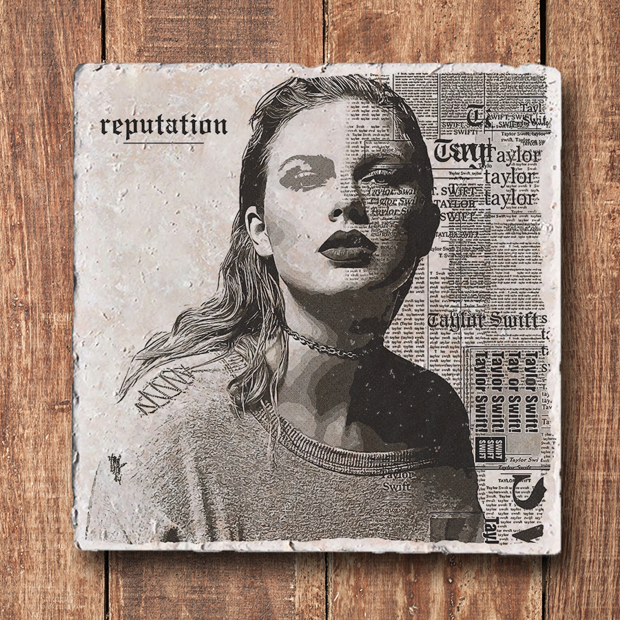 Vintage Style Album Coasters - Reputation
