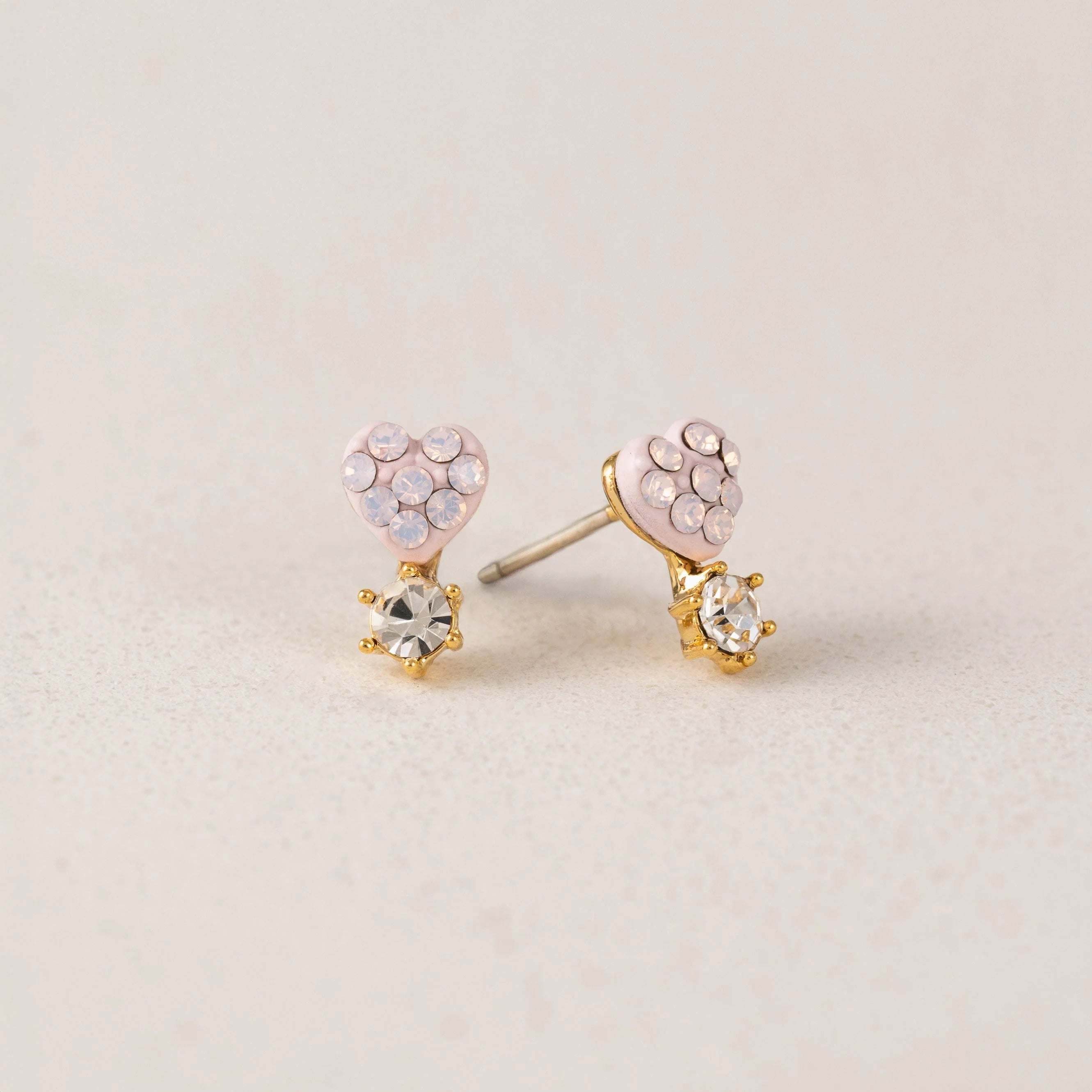 Bisou Stud Earrings Pink