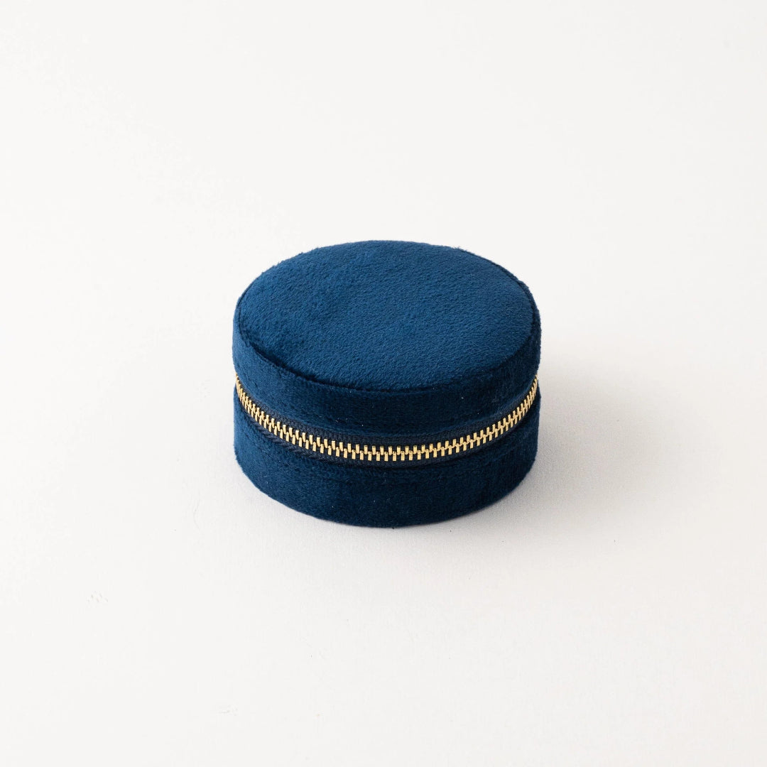 Étui de voyage Bon Voyage Circle Saphir