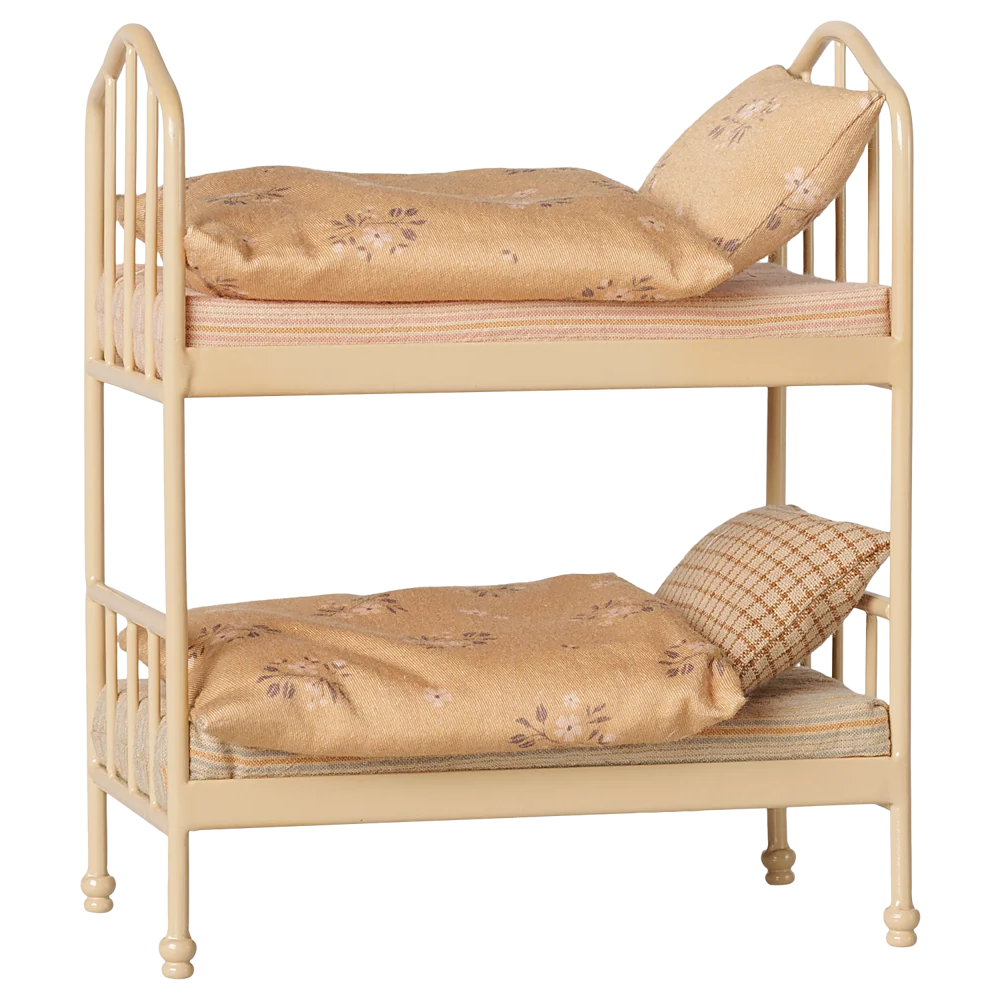 Maileg - Mouse Bunk Bed Wheat