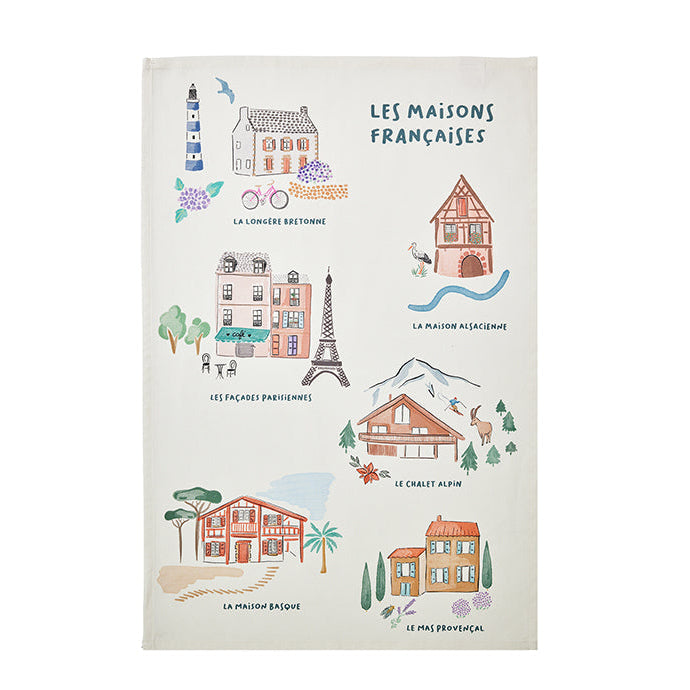 Coucke - Maisons Françaises Tea Towel