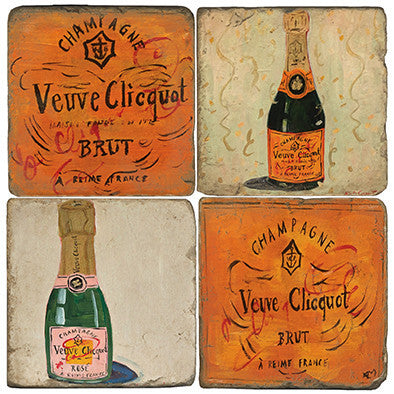 Vueve Marble Coasters