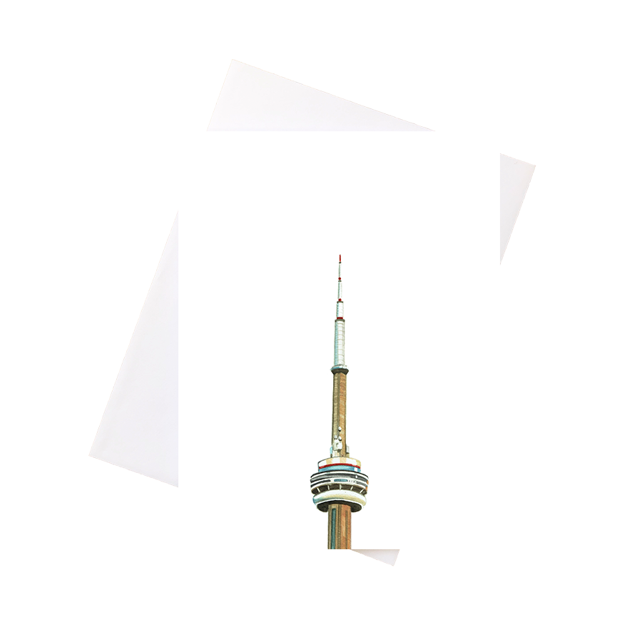 CN Tower Greeting Card