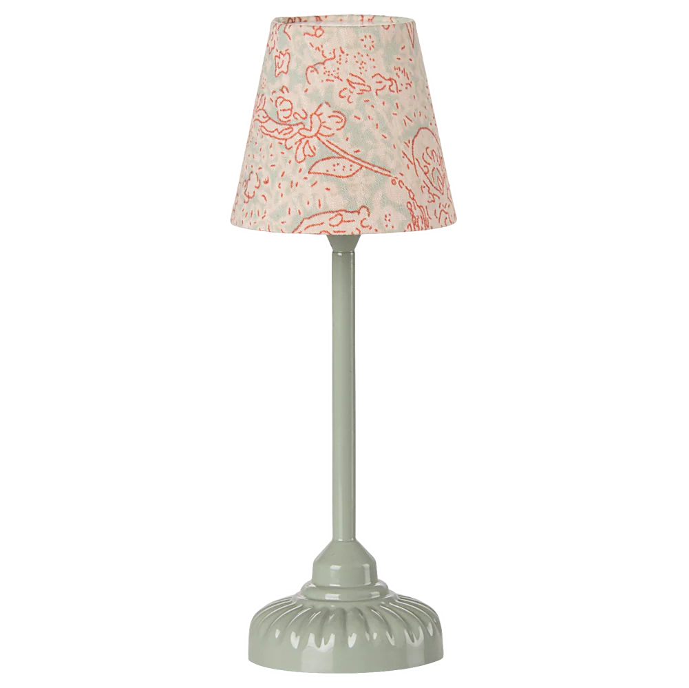 Maileg - Lampadaire Vintage Souris Menthe