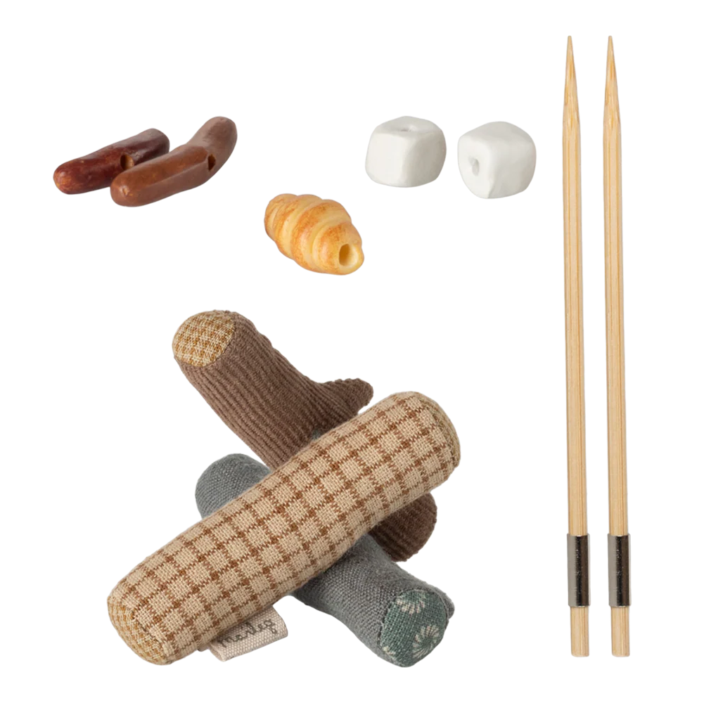 Maileg - Mouse Bonfire Set