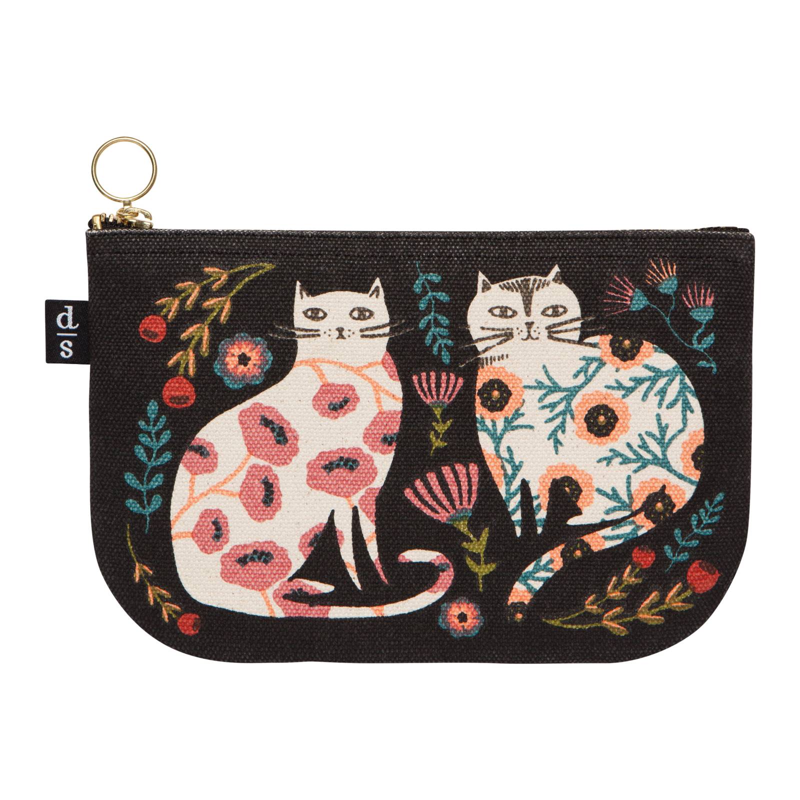 Catbloom Small Zip Pouch