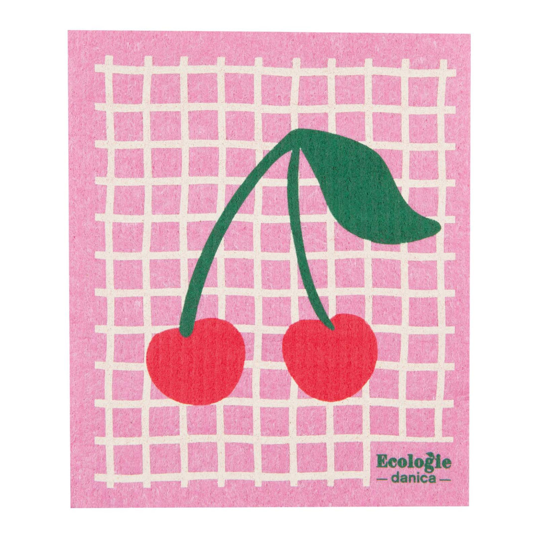Torchon suédois très cerise