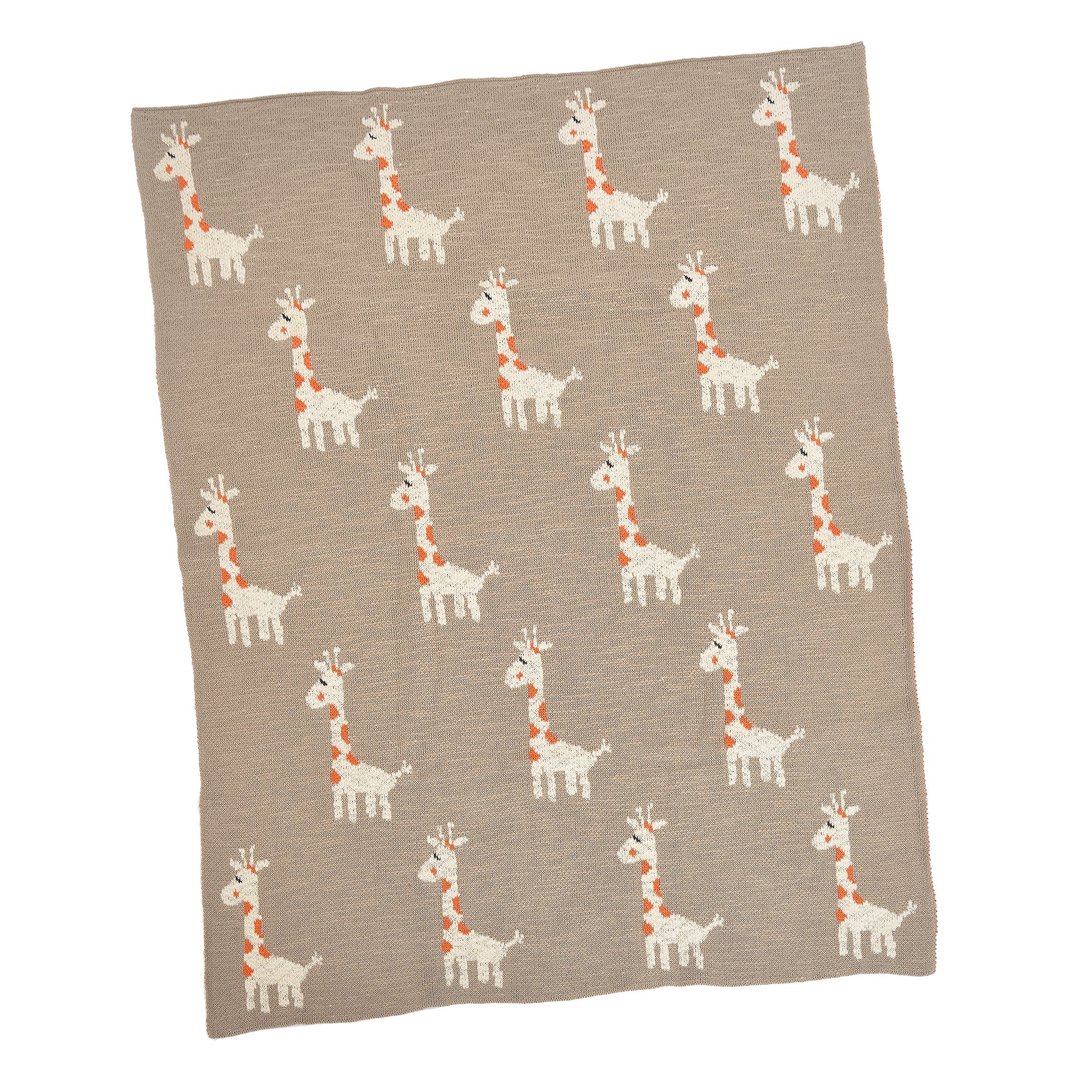 Multi Giraffe Baby Blanket