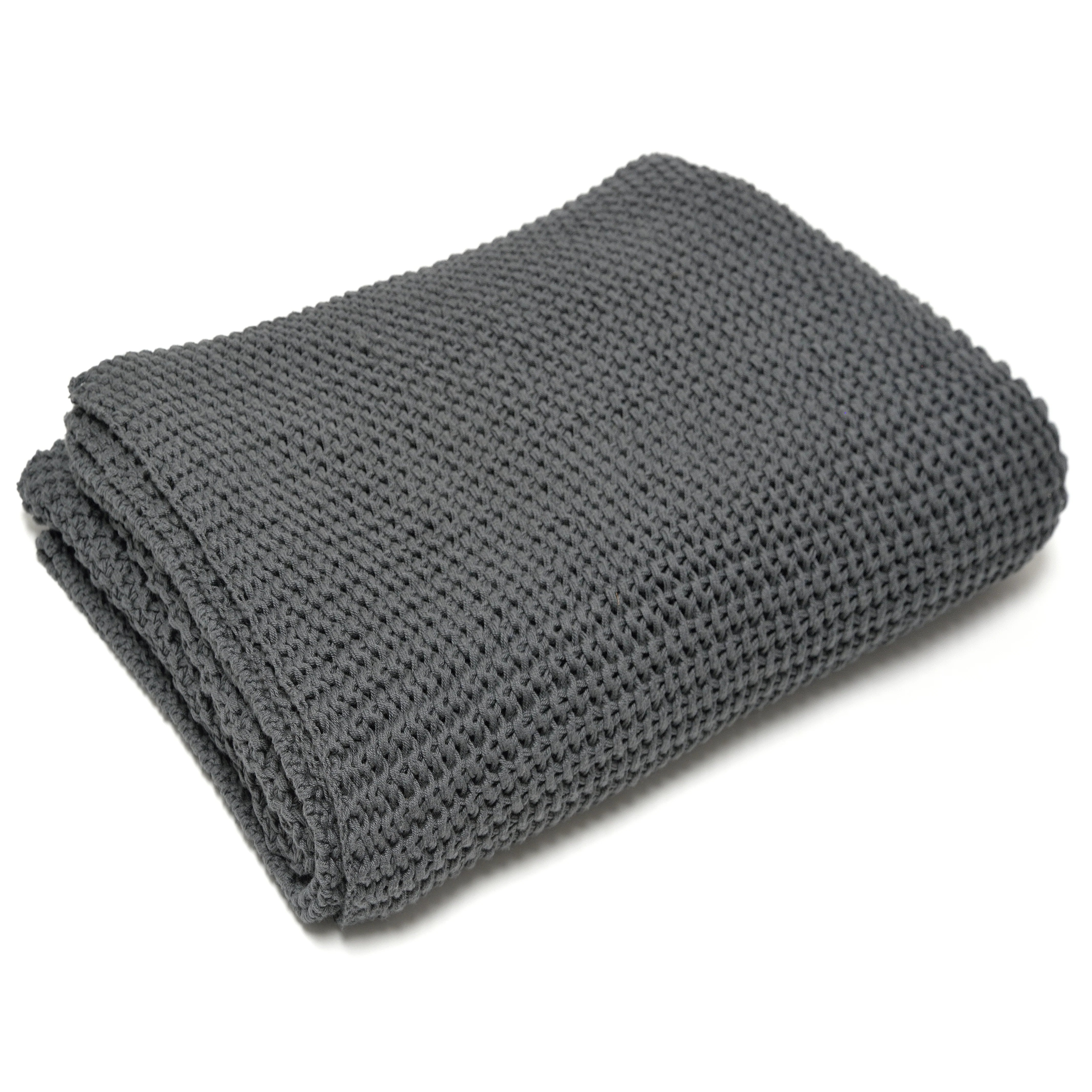 Jamie Throw - Charcoal