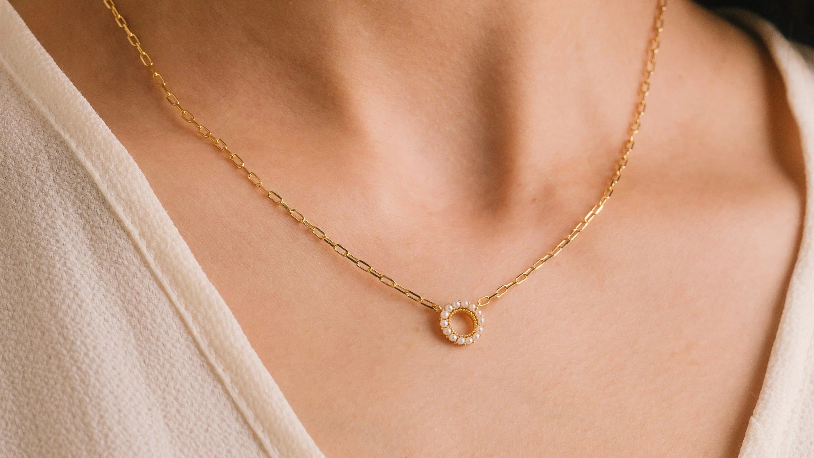 Kismet Necklace Pearl