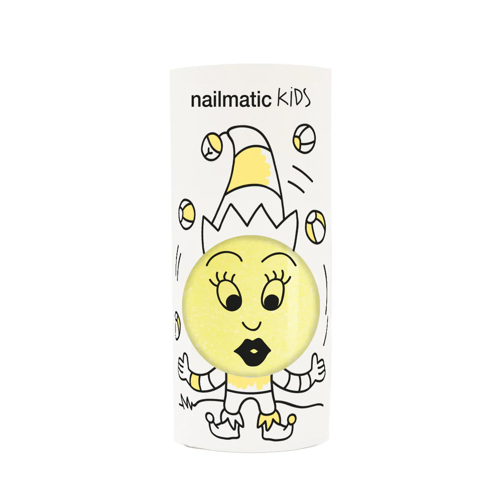 Lulu Pearly Yellow Kids Nail Polish