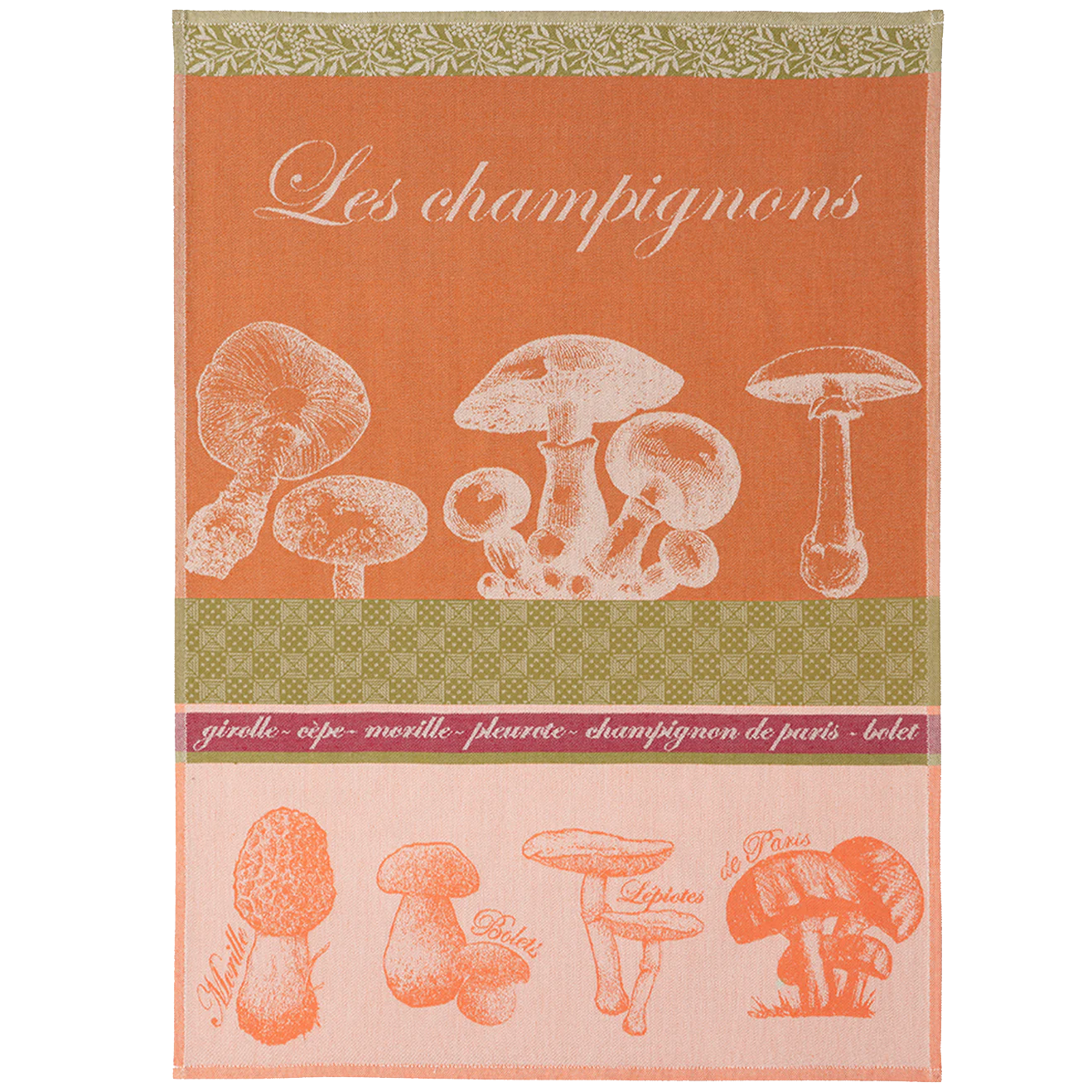 Coucke - Mushrooms Tea Towel
