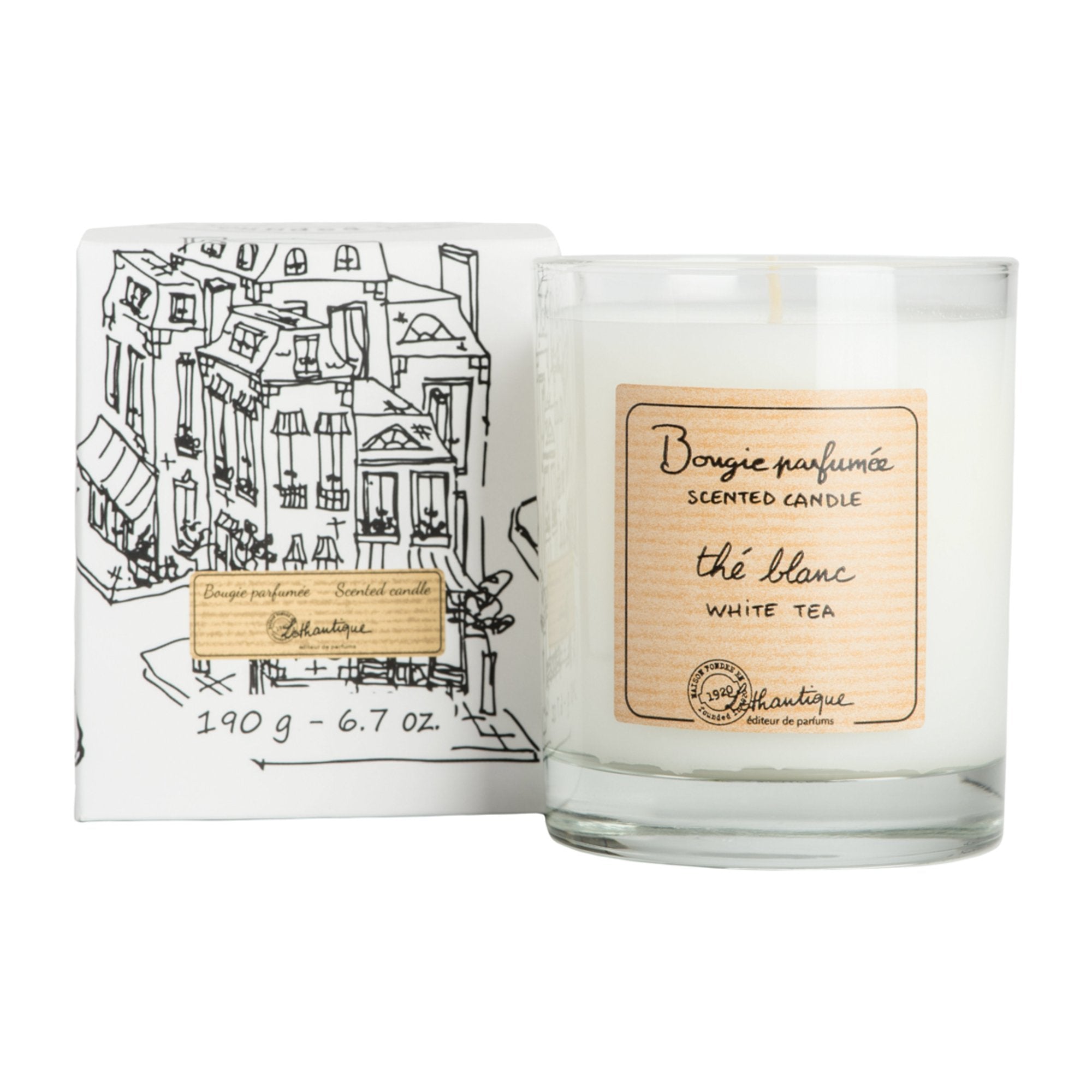 Authentique White Tea Scented Candle