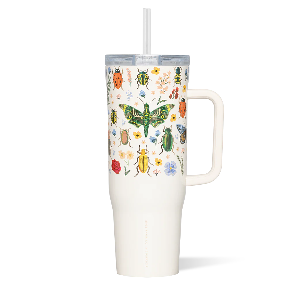 Corkcicle - Rifle Paper Cruiser Curio Cream