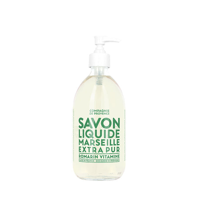Compagnie de Provence 500mL Marseille Liquid Soap Invigorating Rosemary - Lothantique Canada