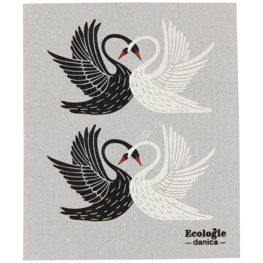Swedish Dishcloth Swan Song