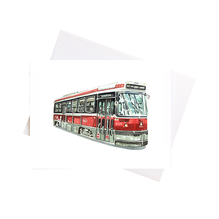 Streetcar Greeting Card