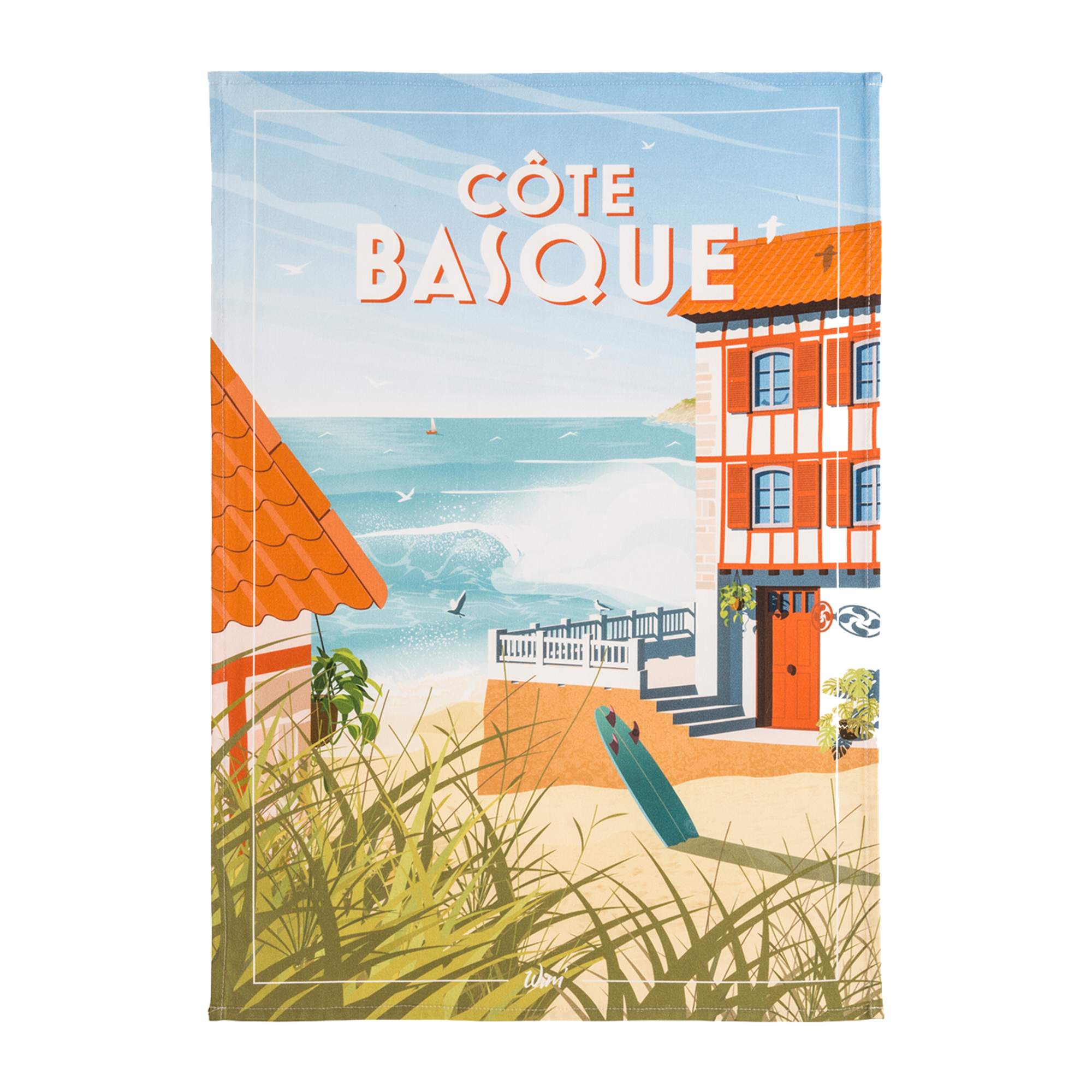 Coucke - WIM Côte Ouest Tea Towel