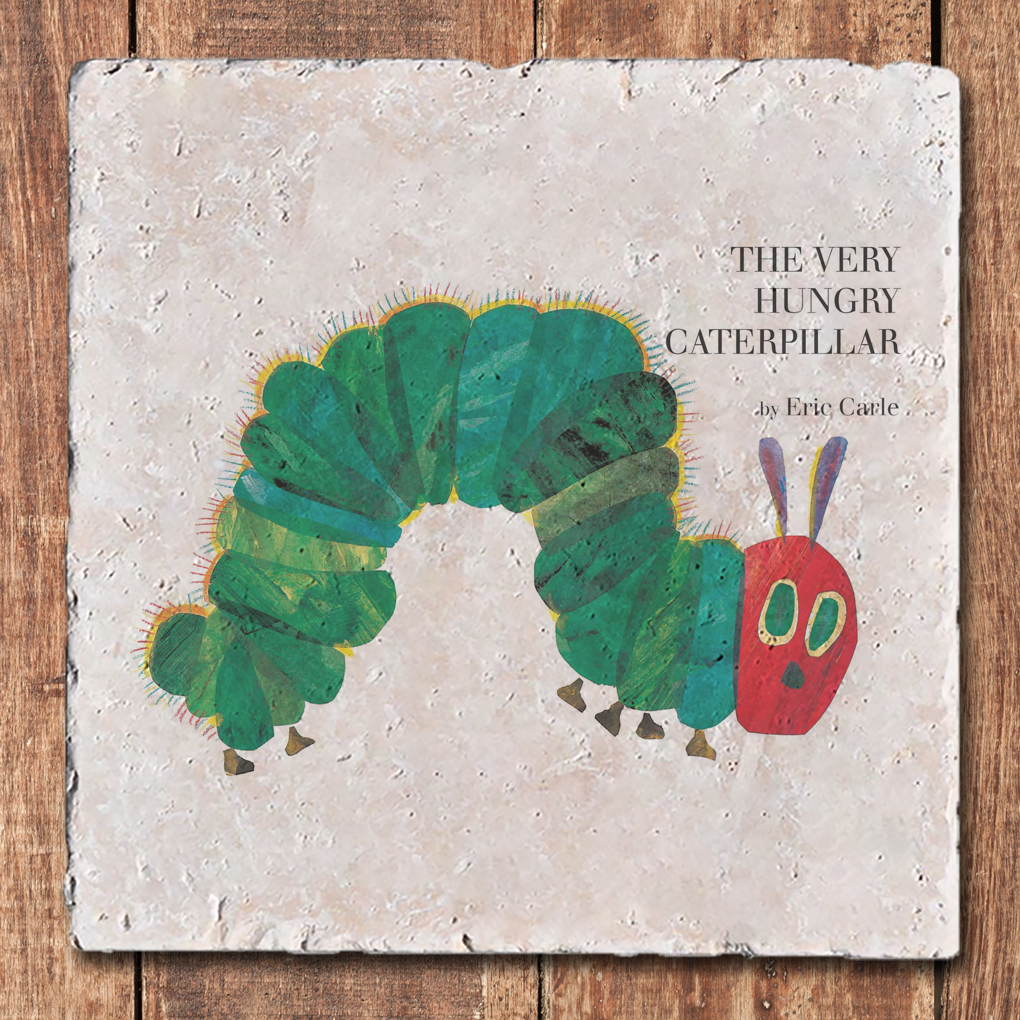 Children's Book Coasters - The Very Hungry Caterpillar