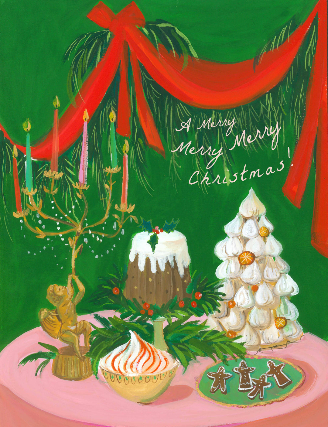 Janet Hill Studio - A Baroque Christmas Card