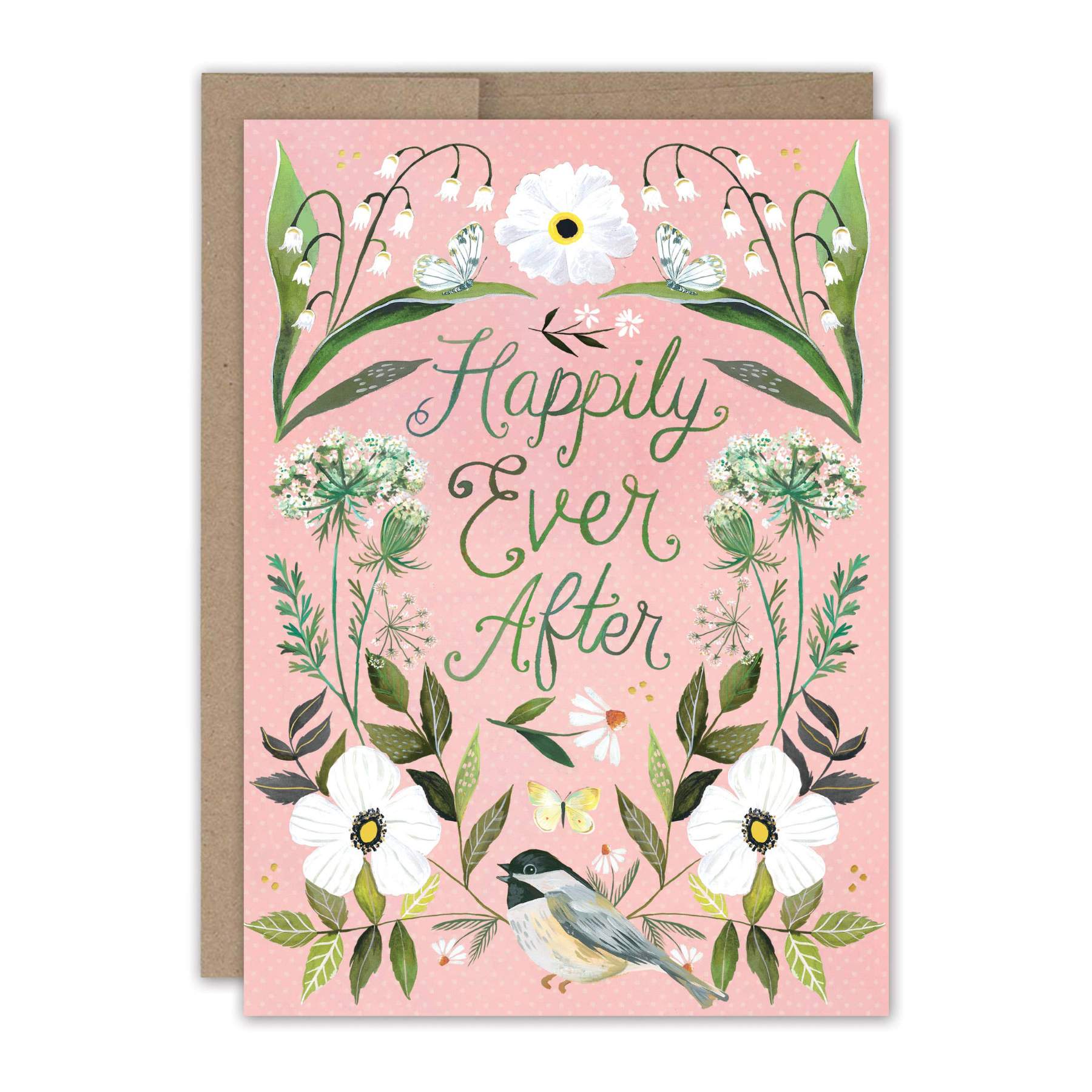 Happily Ever After Wedding Card