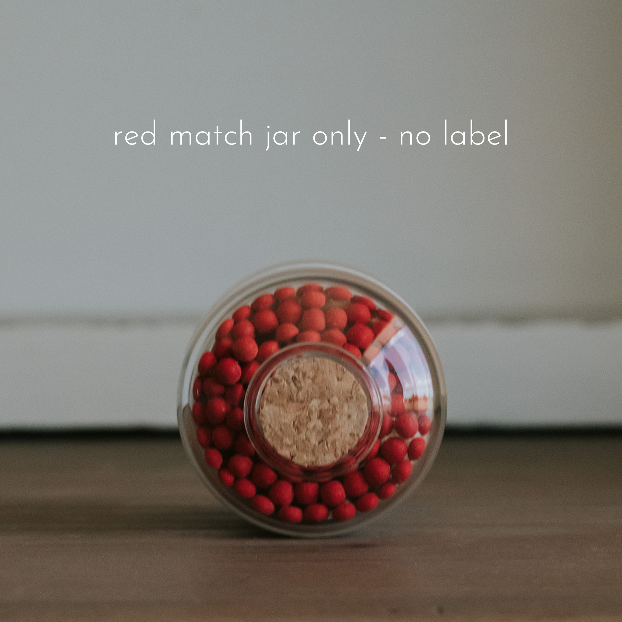 Matchstick Boutique - Apothecary Matches: Red