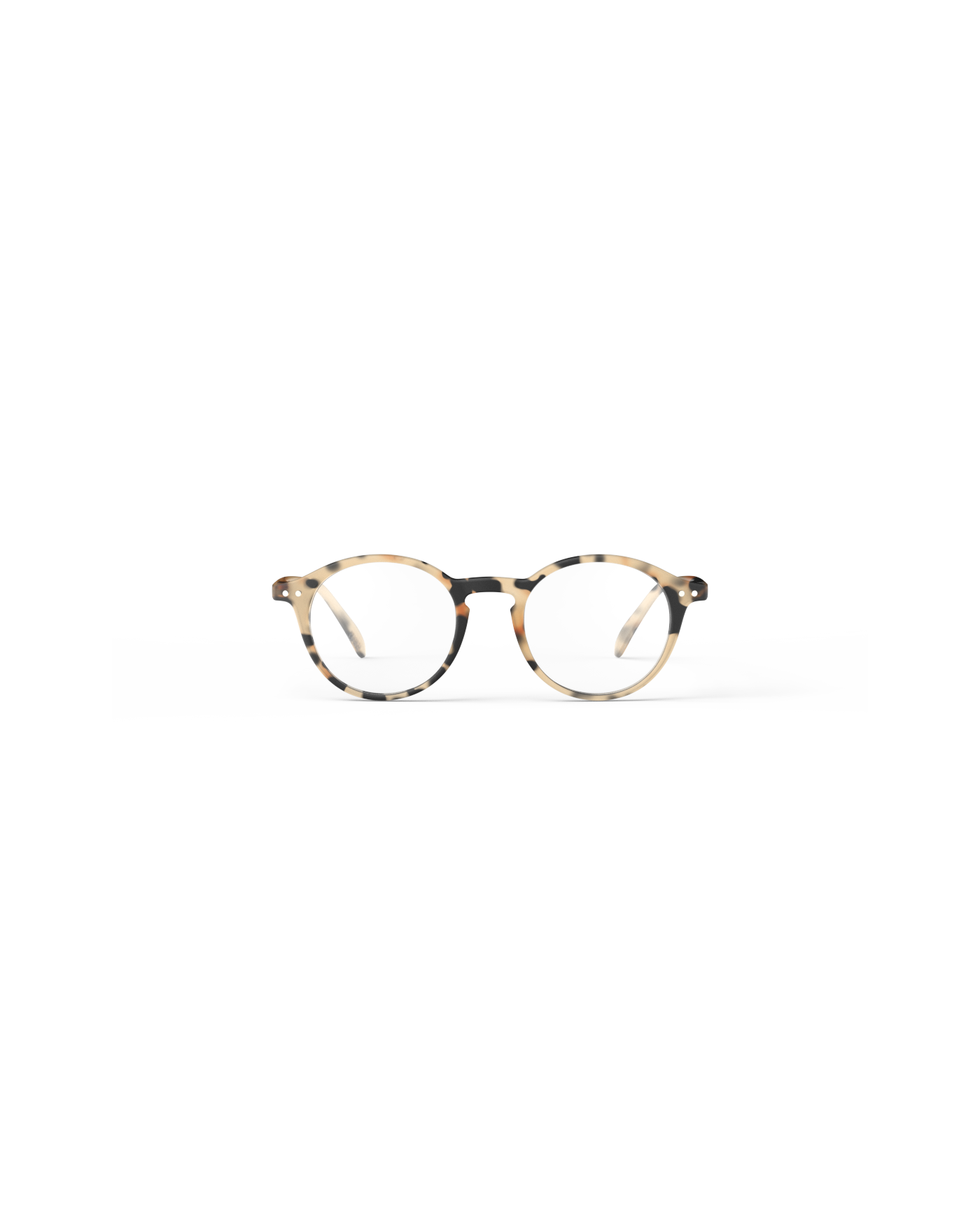 IZIPIZI #D Reading Glasses Light Tortoise