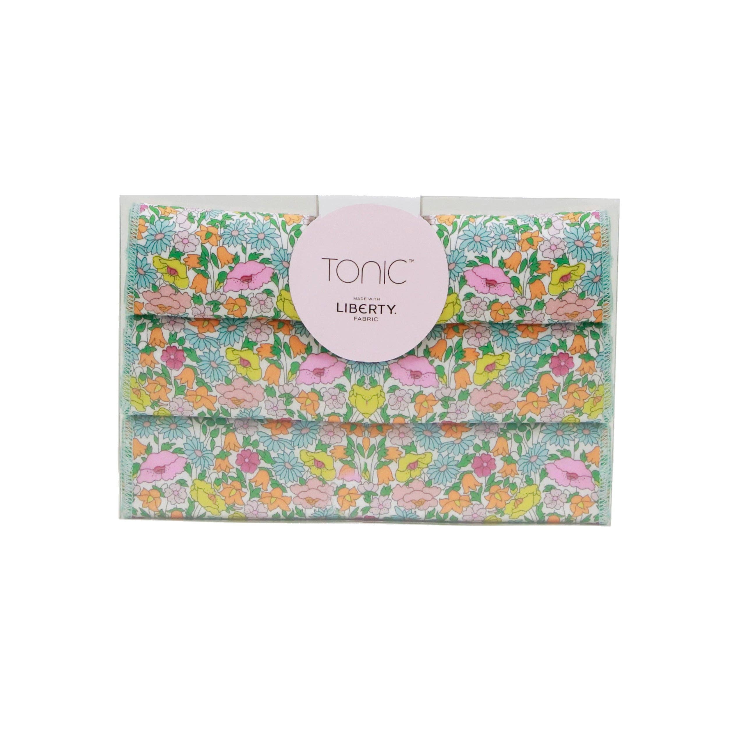 Tonic Australia - Liberty Set of 3 Handkerchiefs Poppy