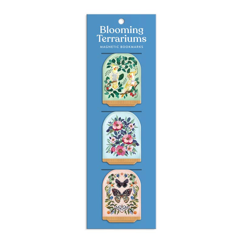 Blooming Terrariums Magnetic Bookmarks