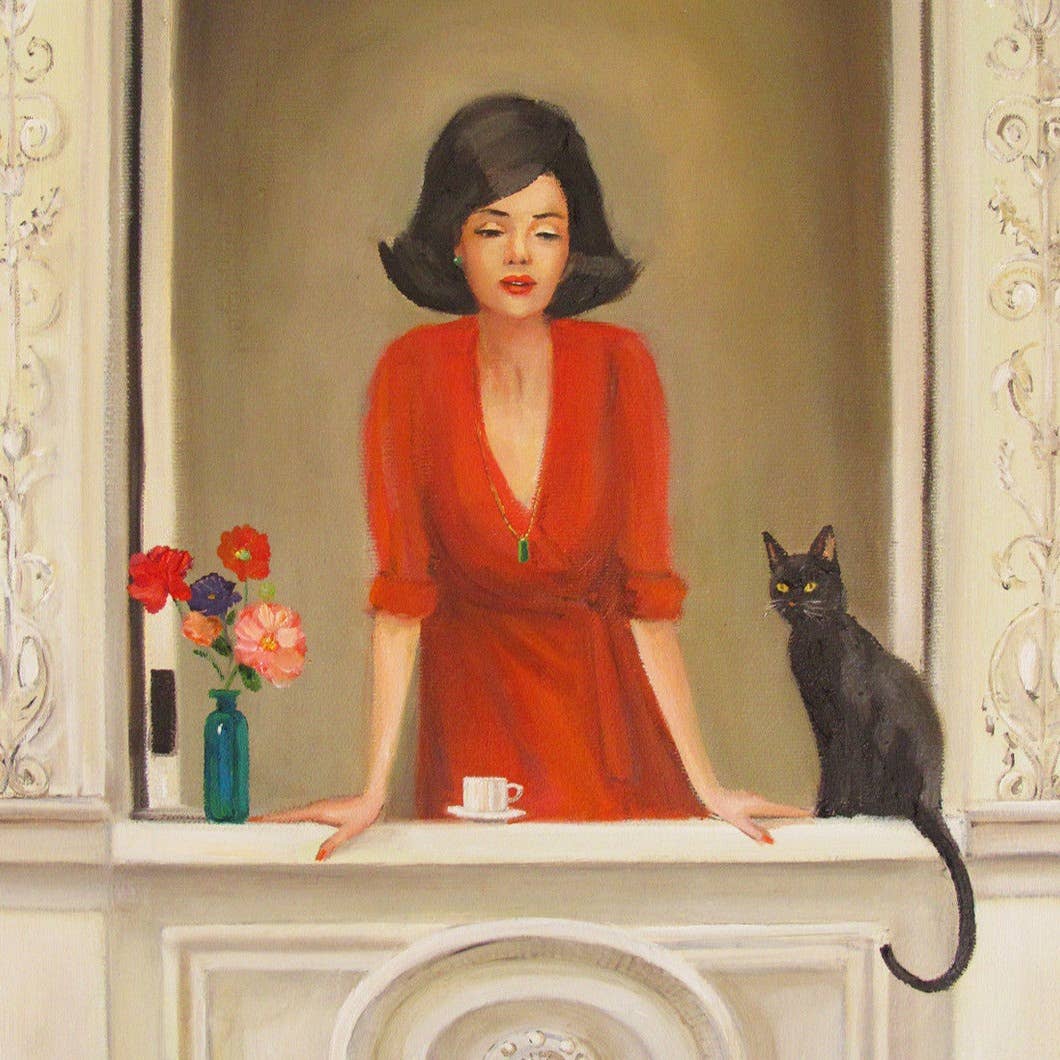 Janet Hill Studio - Sylvie And Peridot Art Print