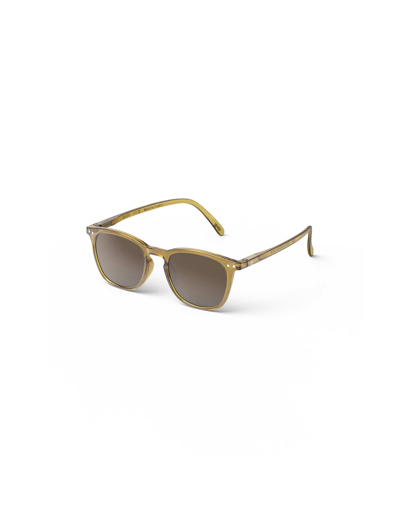 IZIPIZI #E Sunglasses Golden Green