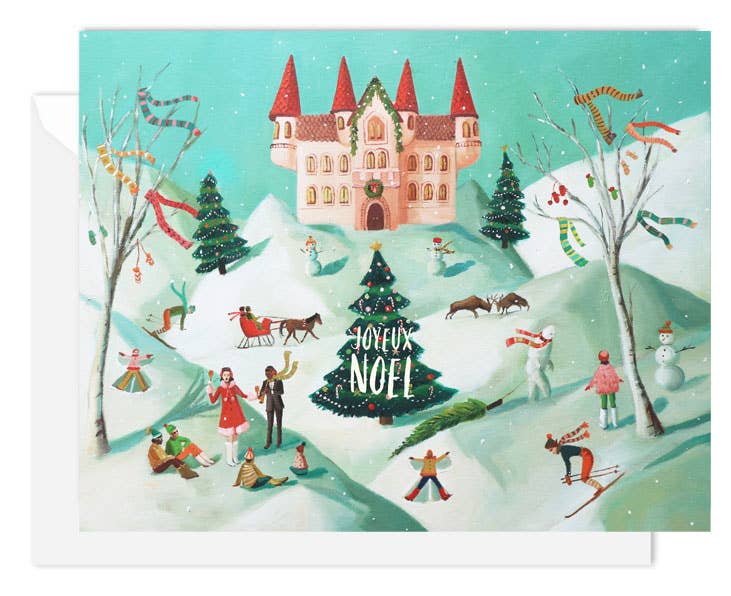 Janet Hill Studio - Joyeux Noel Holiday Card