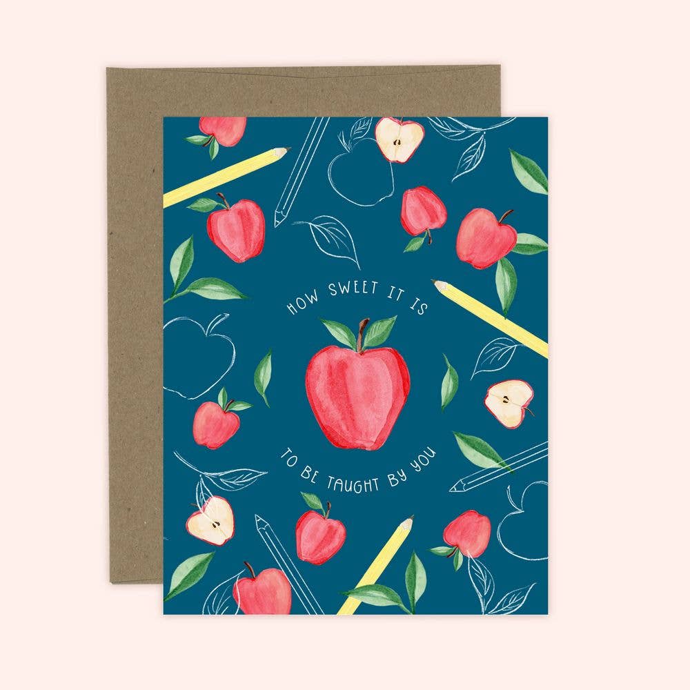 Teacher Appreciation Card