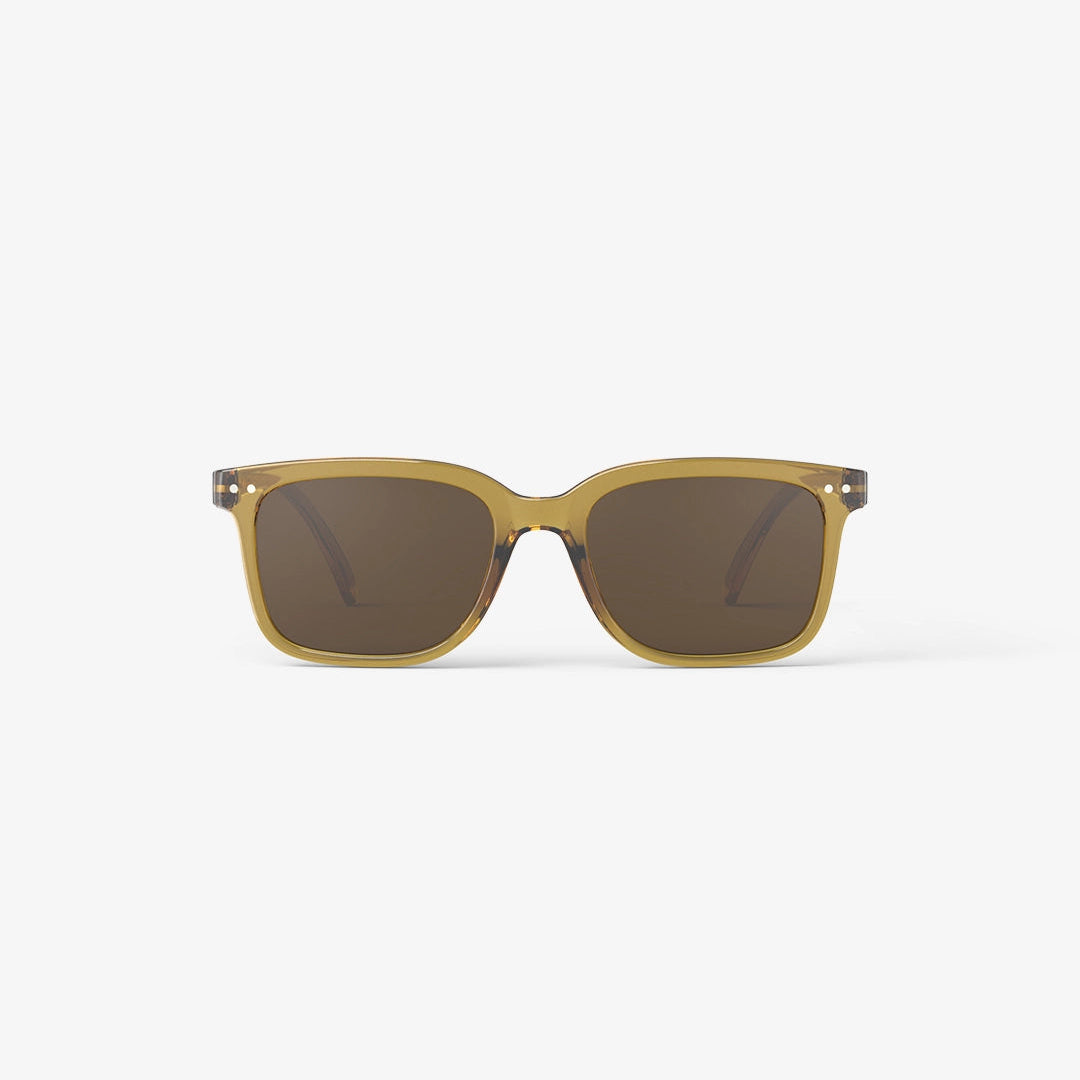 IZIPIZI #L Sunglasses Golden Green