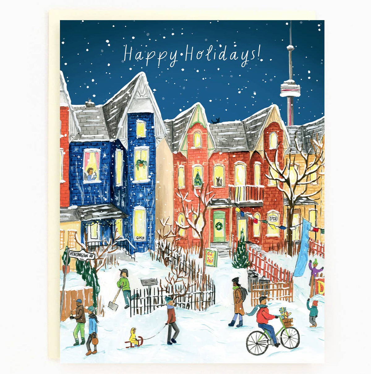 Carte de vœux du Marché Kensington de Toronto