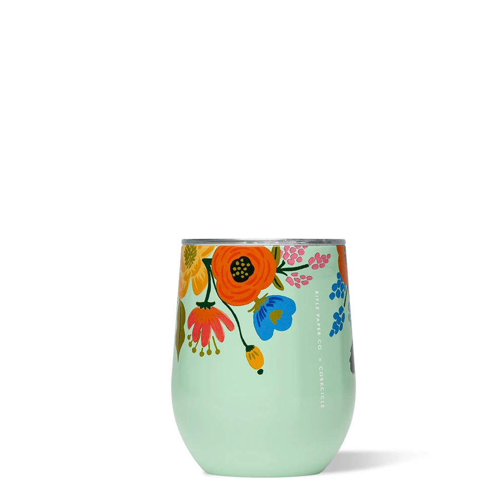 Corkcicle - Rifle Paper Mint Stemless Cup