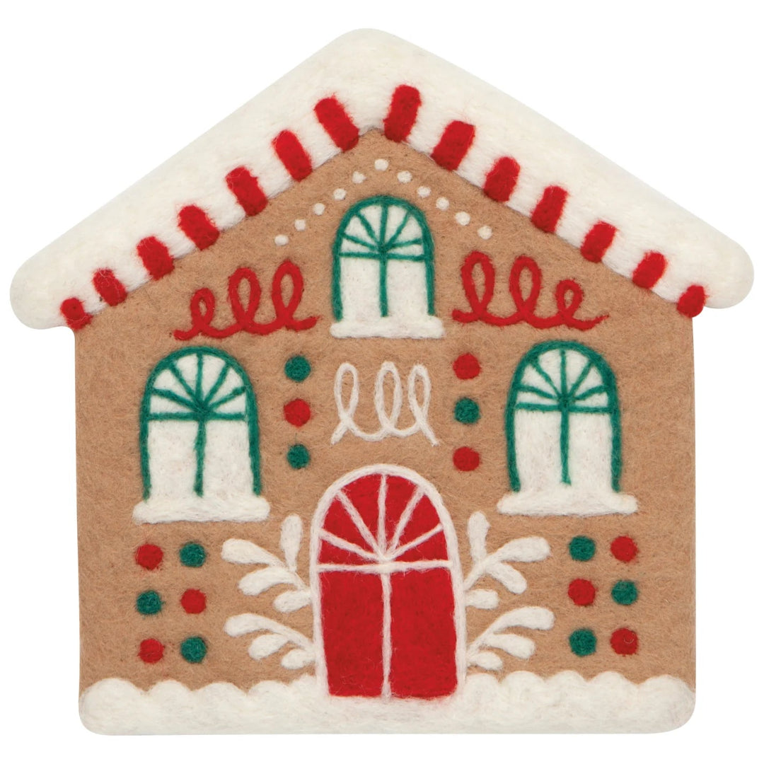 Felt Wool Gumdrop Lane Trivet