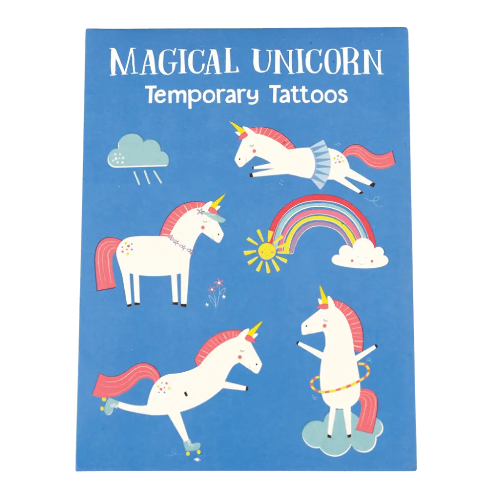Magical Unicorn Temporary Tattoos