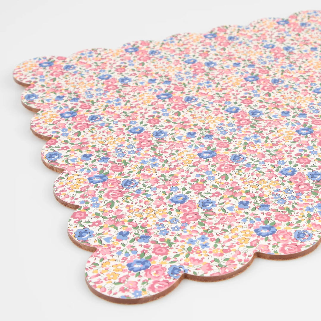 Meri Meri Liberty Emma & Georgina Red Placemat