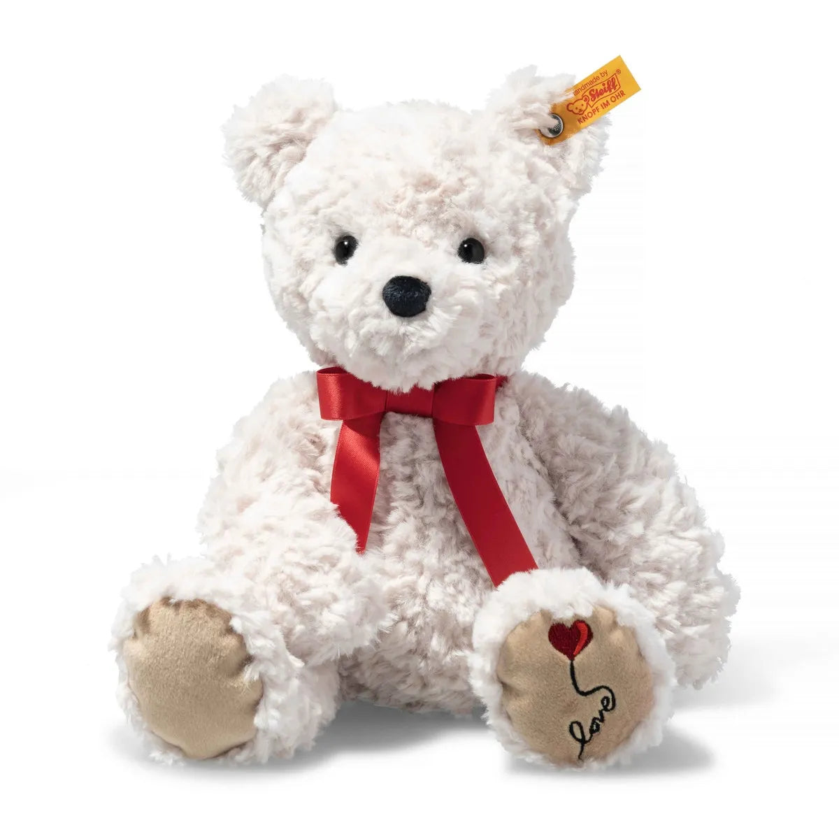 Jimmy Teddy Bear Love White 12"