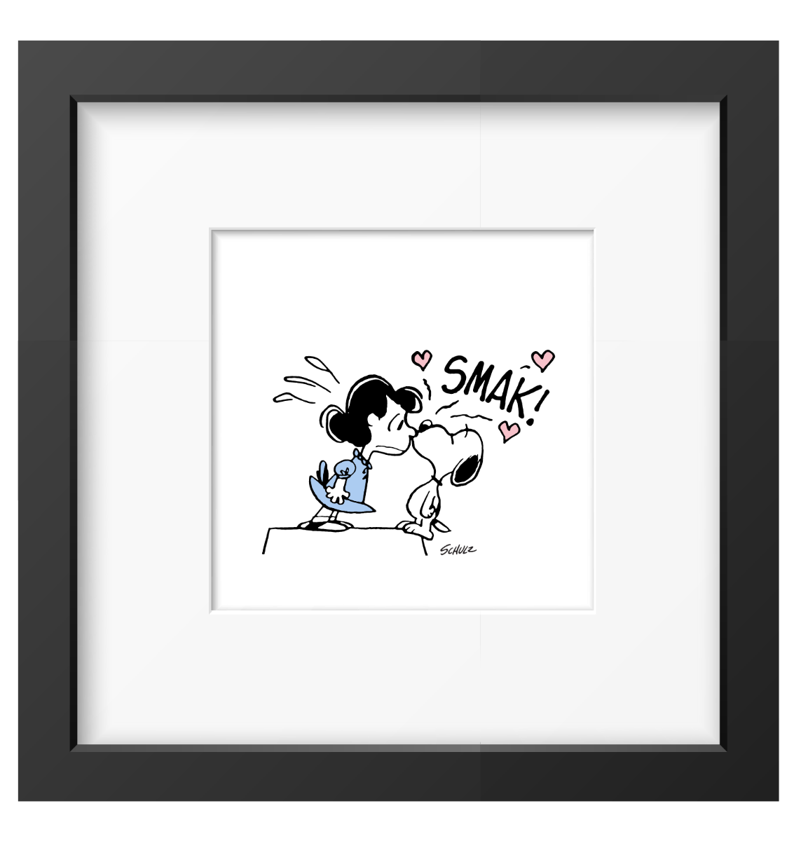 Magpie - Peanuts Smak! Framed Print Handmade