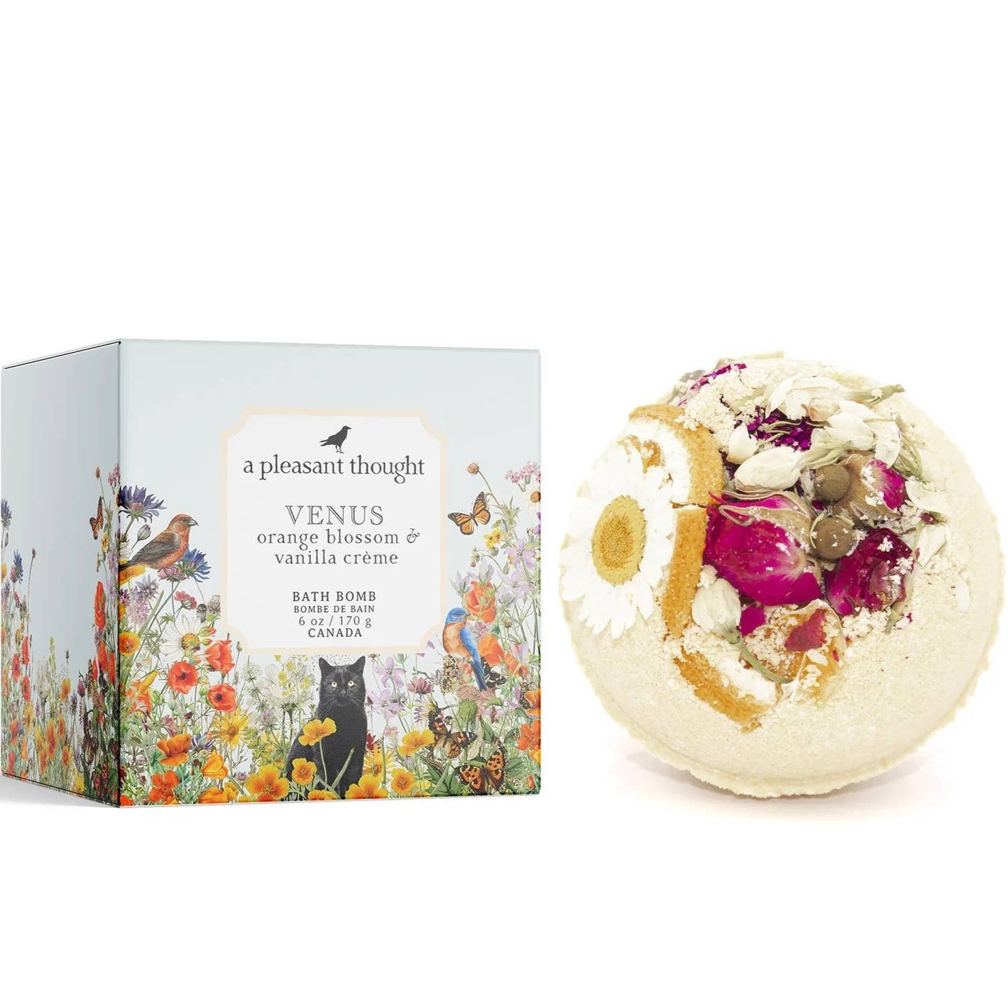 A Pleasant Thought - VENUS | ORANGE BLOSSOM & VANILLA CRÈME | BATH BOMB