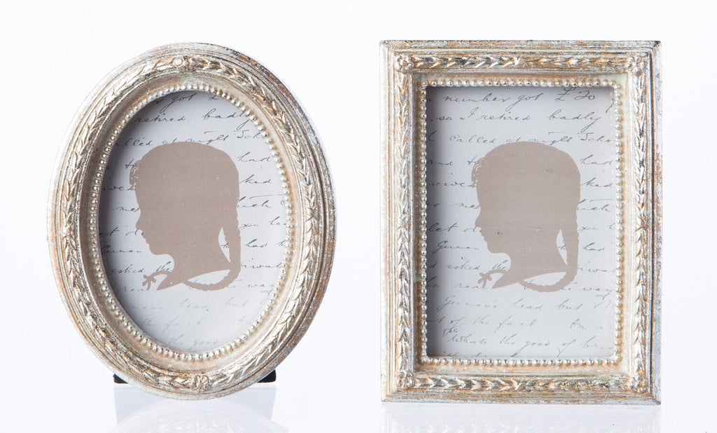 Champagne Antique Picture Frames - Belle De Provence