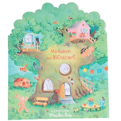 Moulin Roty - Grande Famille - Sticker Book
