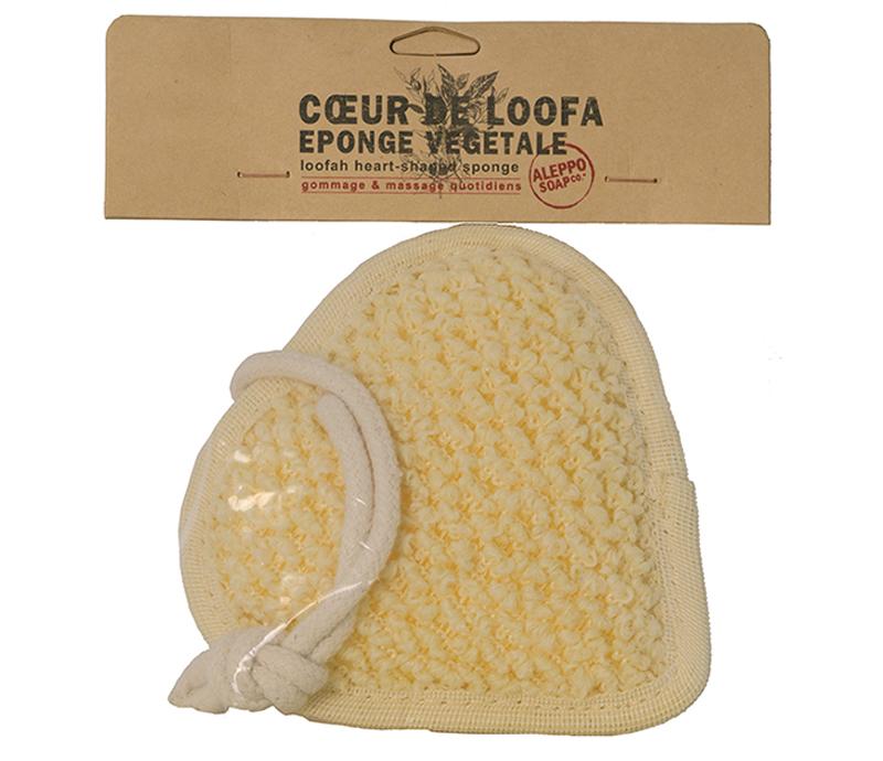 Heart Shaped Loofah - Belle De Provence